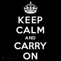 Keep Calm And Carry On Backpack thumb 2