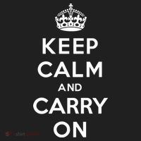Keep Calm And Carry On Tumbler thumb 3