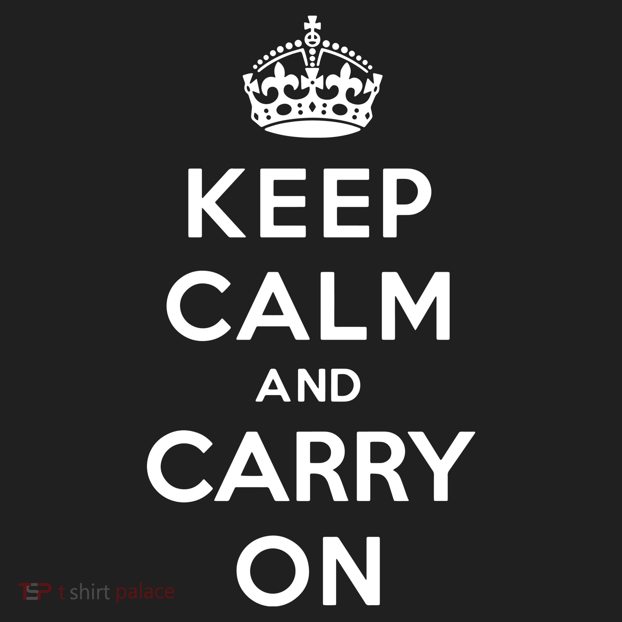Keep Calm And Carry On Tumbler