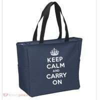 Keep Calm And Carry On Tote Bag thumb 2