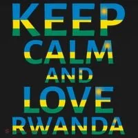 Keep Calm And Love Rwanda Coaster thumb 2