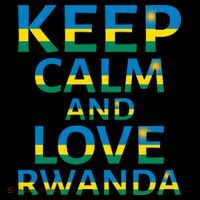 Keep Calm And Love Rwanda Toddler Hoodie thumb 2