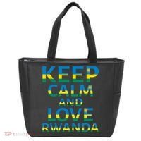 Keep Calm And Love Rwanda Tote Bag thumb 0