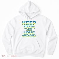 Keep Calm And Love Rwanda Hoodie thumb 0