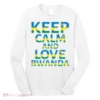 Keep Calm And Love Rwanda Long Sleeve Shirt thumb 0