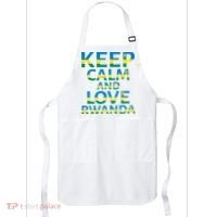 Keep Calm And Love Rwanda Apron thumb 0