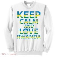 Keep Calm And Love Rwanda Sweatshirt thumb 0
