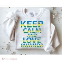 Keep Calm And Love Rwanda Sweatshirt thumb 2
