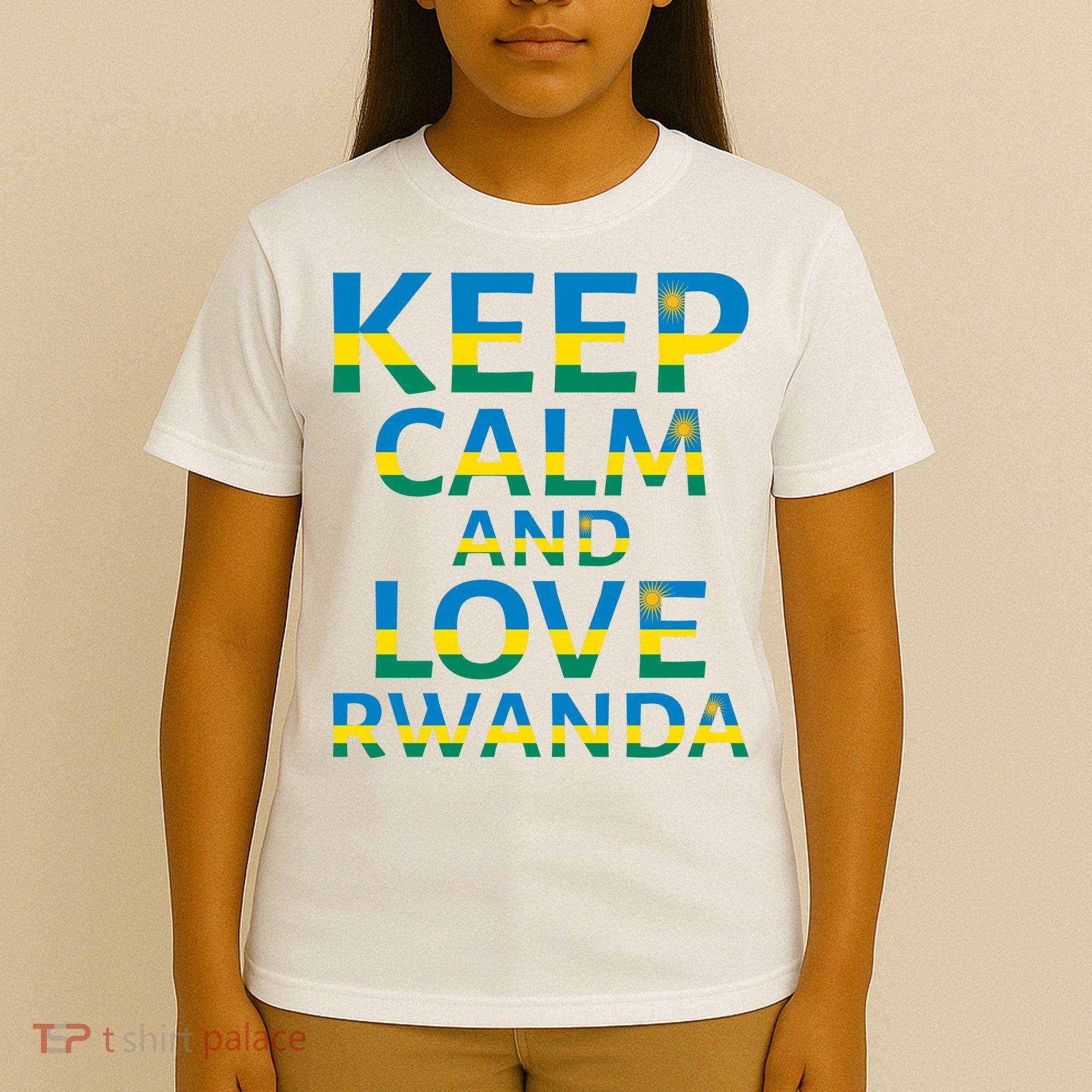 Keep Calm And Love Rwanda T-Shirt