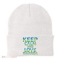 Keep Calm And Love Rwanda Beanie thumb 0