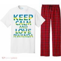 Keep Calm And Love Rwanda Pajama Set thumb 0