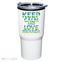 Keep Calm And Love Rwanda Tumbler thumb 0