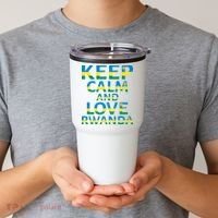 Keep Calm And Love Rwanda Tumbler thumb 2