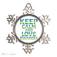 Keep Calm And Love Rwanda Ornament thumb 0