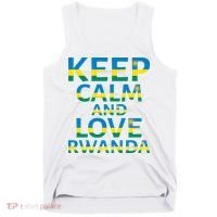 Keep Calm And Love Rwanda Tank Top thumb 0