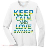 Keep Calm And Love Rwanda Women's Long Sleeve Shirt thumb 0
