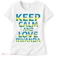 Keep Calm And Love Rwanda Women's T-Shirt thumb 0
