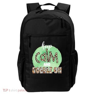 Keep Calm And Gobble On Fall Holiday Backpack