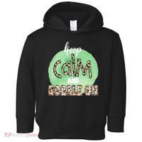 Keep Calm And Gobble On Fall Holiday Toddler Hoodie thumb 0