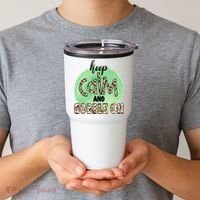Keep Calm And Gobble On Fall Holiday Tumbler thumb 2