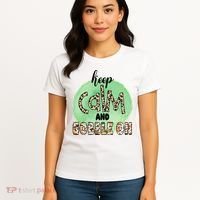 Keep Calm And Gobble On Fall Holiday Women's T-Shirt thumb 4