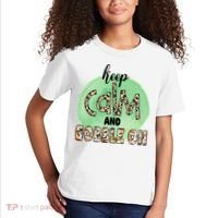Keep Calm And Gobble On Fall Holiday Kids T-Shirt thumb 2