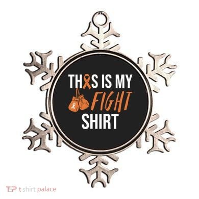 Kidney Cancer Awareness Orange Ribbon Gift Ornament