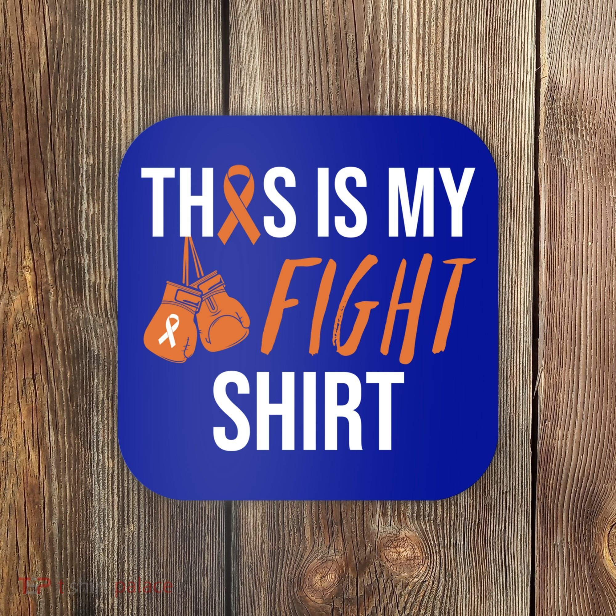 Kidney Cancer Awareness Orange Ribbon Gift Coaster