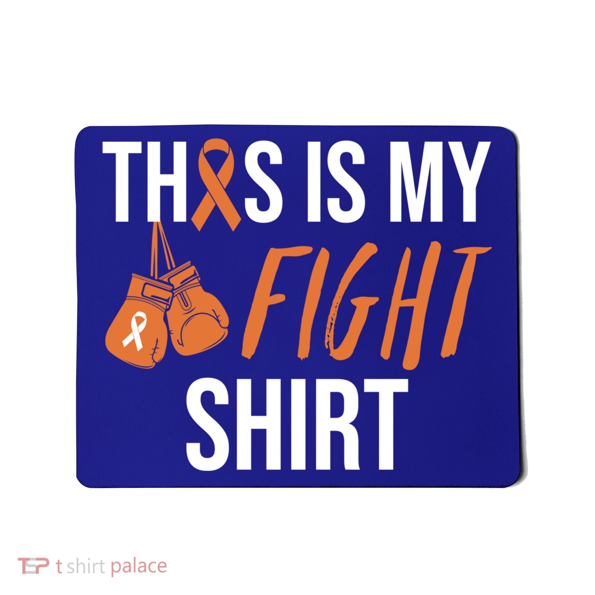Kidney Cancer Awareness Orange Ribbon Gift Mousepad