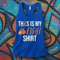 Kidney Cancer Awareness Orange Ribbon Gift Women's Tank Top thumb 3