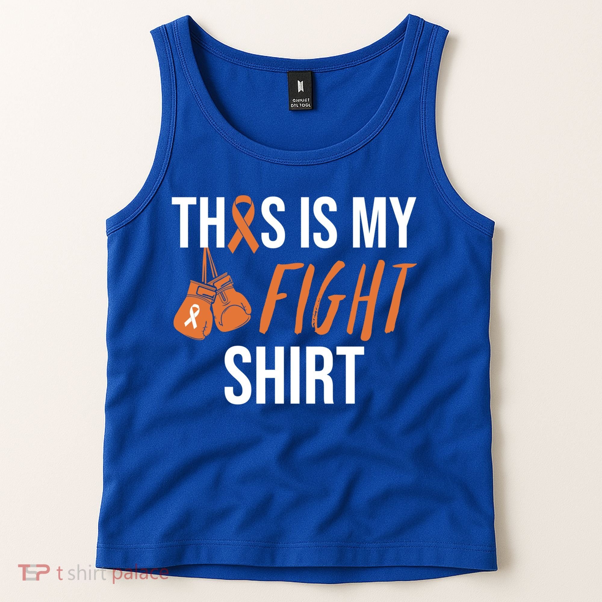 Kidney Cancer Awareness Orange Ribbon Gift Tank Top