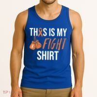 Kidney Cancer Awareness Orange Ribbon Gift Tank Top thumb 3