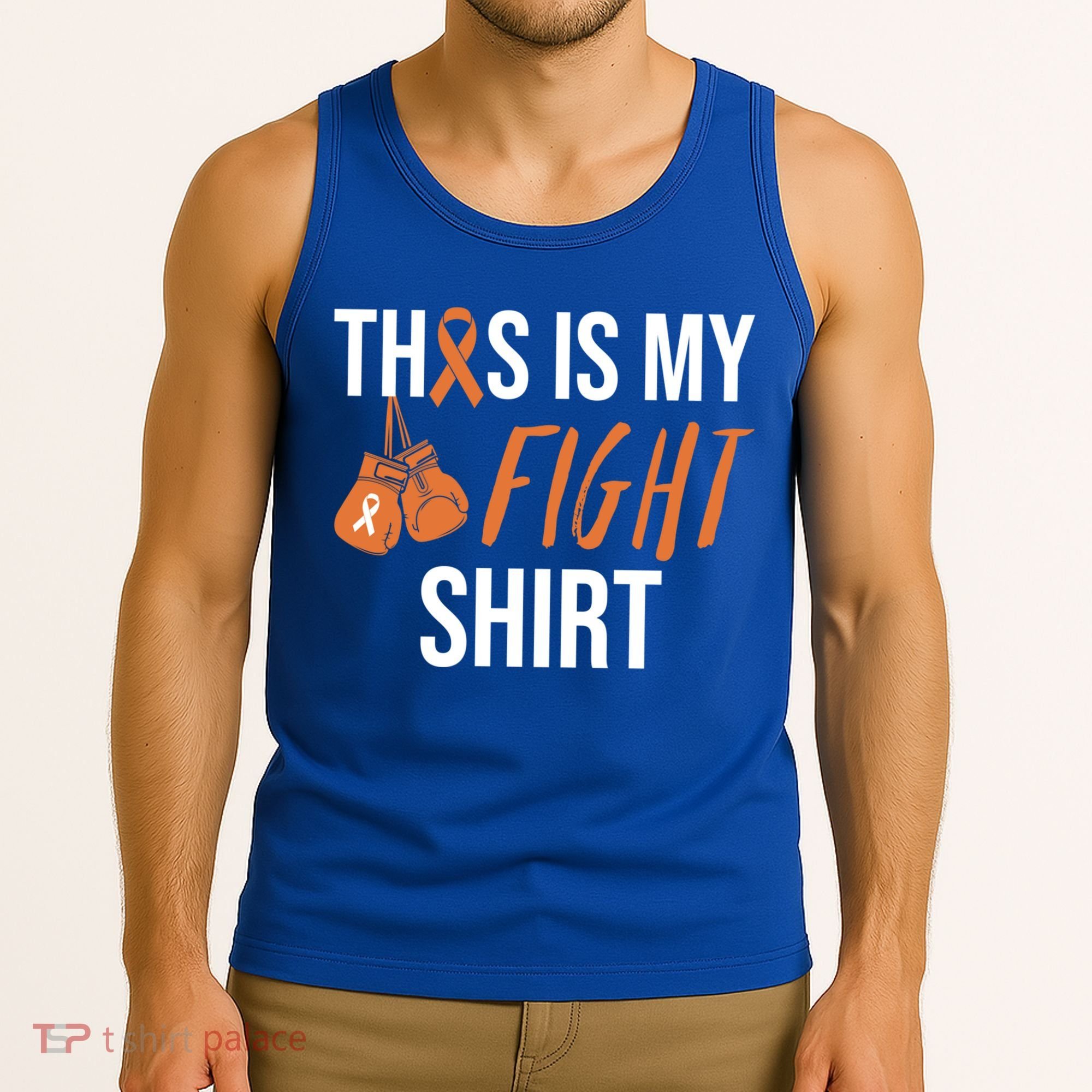 Kidney Cancer Awareness Orange Ribbon Gift Tank Top