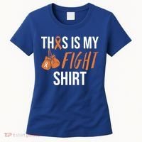 Kidney Cancer Awareness Orange Ribbon Gift Women's T-Shirt thumb 0