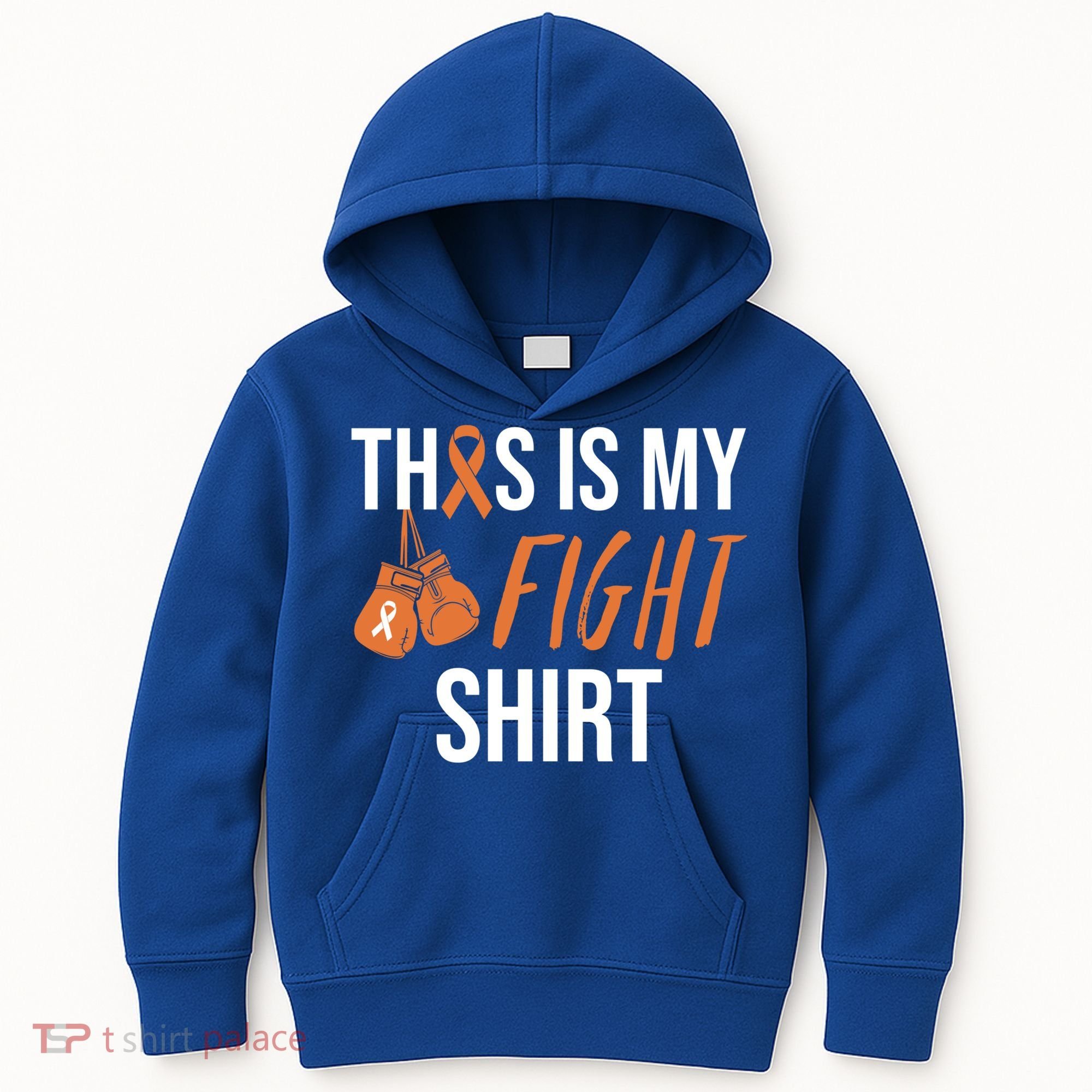 Kidney Cancer Awareness Orange Ribbon Gift Kids Hoodie