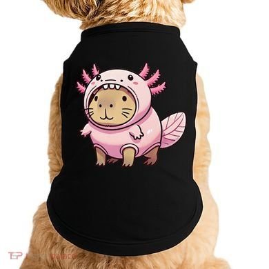 Kawaii Capybara Axolotl Doggie Tank