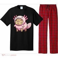 Kawaii Capybara Axolotl Pajama Set thumb 0