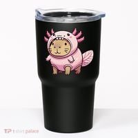 Kawaii Capybara Axolotl Tumbler thumb 0