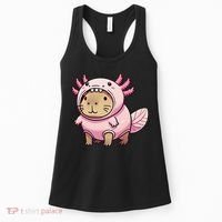 Kawaii Capybara Axolotl Women's Tank Top thumb 0