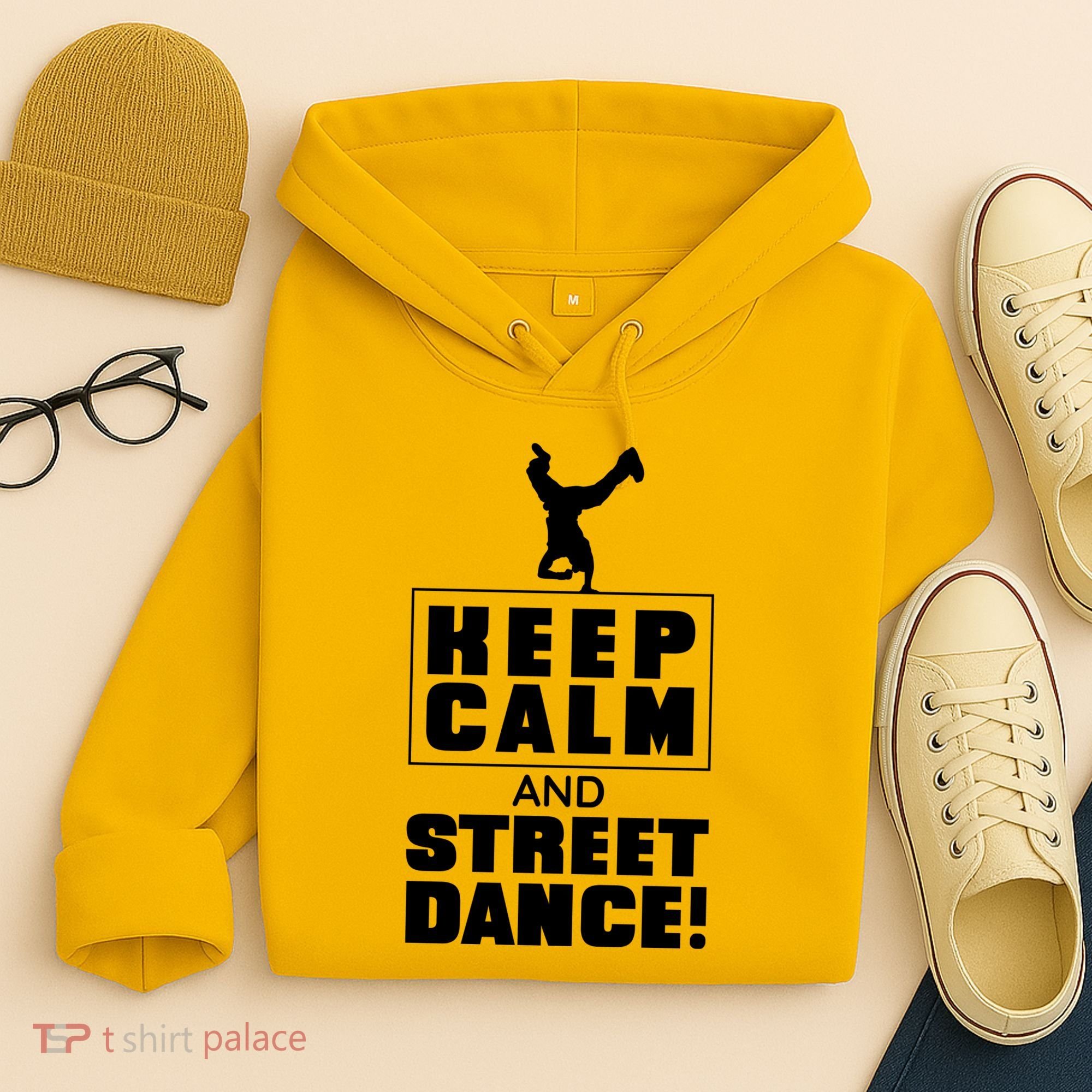 Keep Calm And Street Dance Hoodie