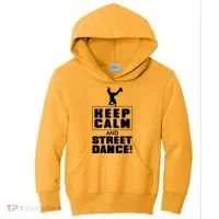 Keep Calm And Street Dance Kids Hoodie thumb 0
