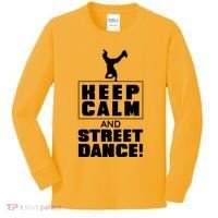Keep Calm And Street Dance Kids Long Sleeve Shirt thumb 0