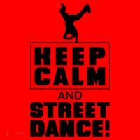 Keep Calm And Street Dance Santa Hat thumb 1