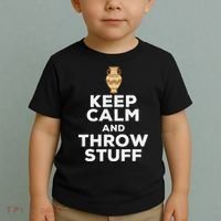 Keep Calm And Throw Stuff Pottery Ceramic Potter Ceramicist Toddler T-Shirt thumb 2