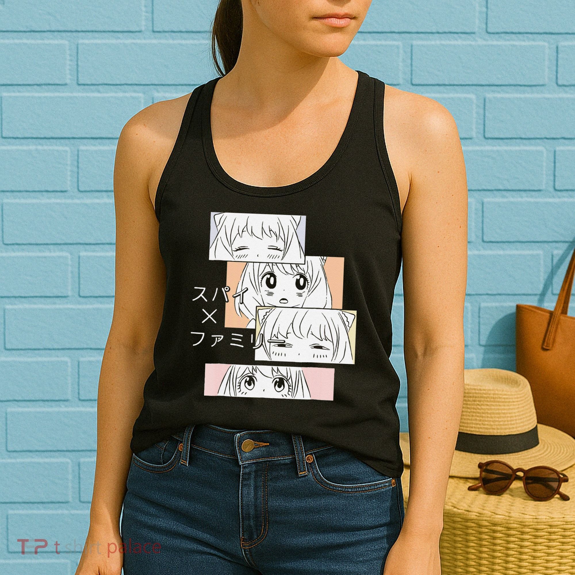 Kawaii Cute Anya Family x Spy  Women's Tank Top