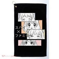 Kawaii Cute Anya Family x Spy  Golf Towel thumb 0