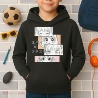 Kawaii Cute Anya Family x Spy  Kids Hoodie thumb 2