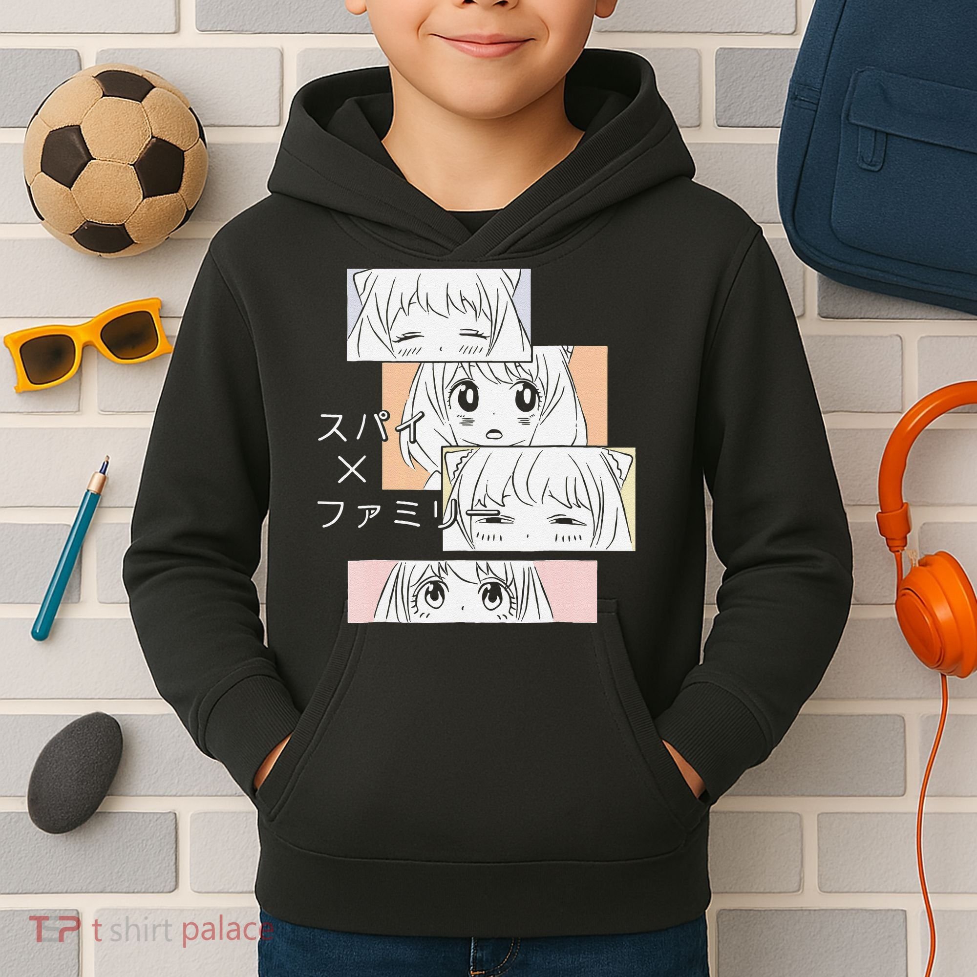 Kawaii Cute Anya Family x Spy  Kids Hoodie