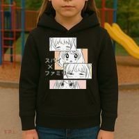 Kawaii Cute Anya Family x Spy  Kids Hoodie thumb 3