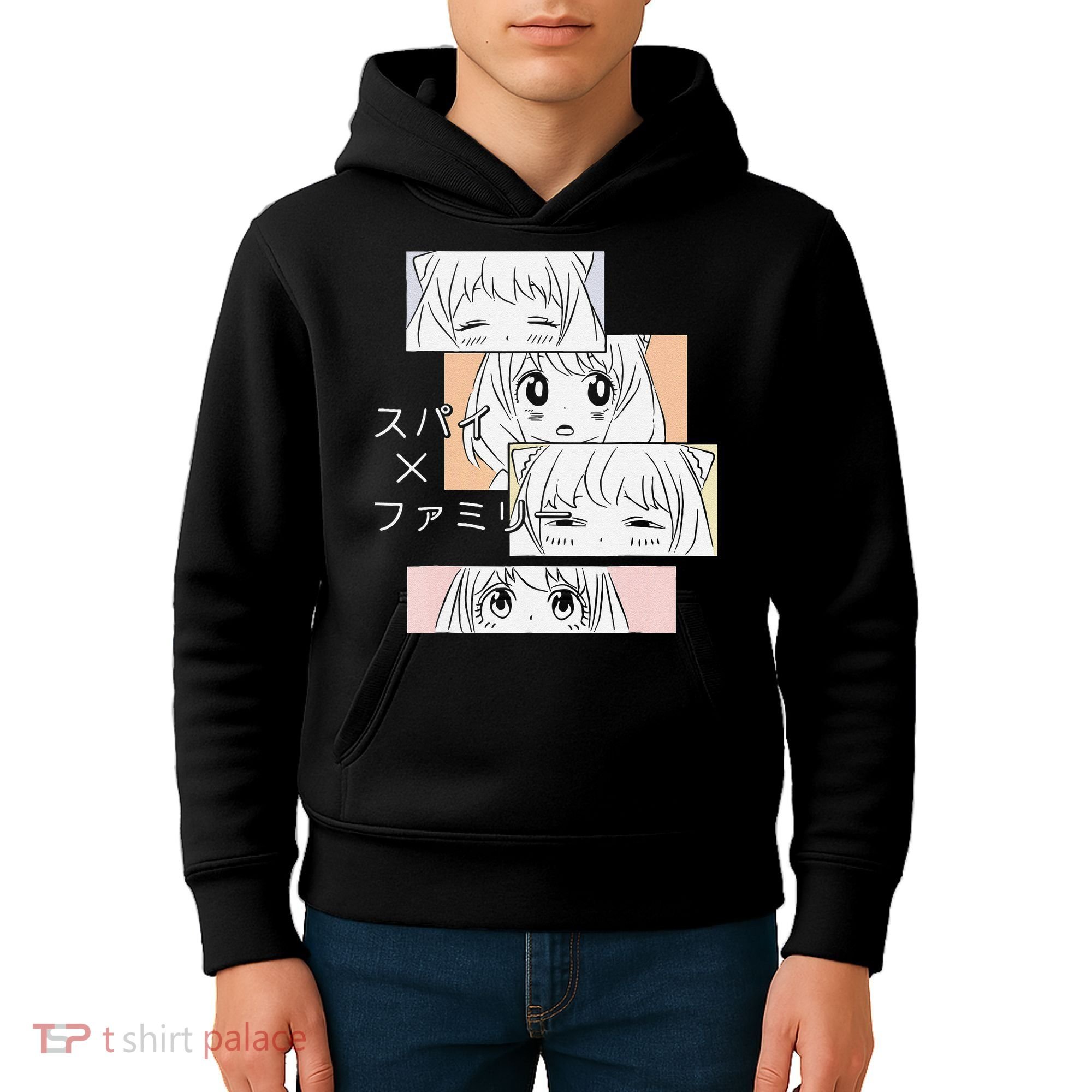 Kawaii Cute Anya Family x Spy  Kids Hoodie